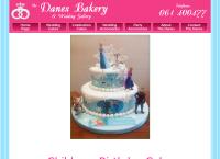 Danes Bakery & Wedding Gallery The's website