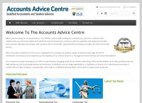 Accounts Advice Centre's website