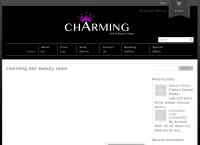Charming Hair Beauty Salon's website
