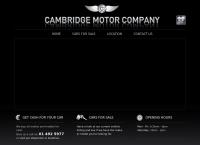 cambridge Motor company's website