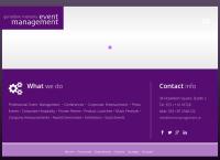 Mahony Geraldine Event Management's website