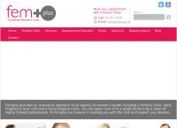 Femplus Clinic's website