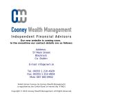 Cooney Wealth Management