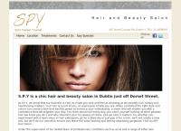 S.P.Y. Hair & Beauty Salon's website