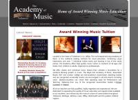 The academy Of Music's website