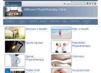 Milltown Physiotherapy Clinic's website