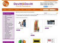 Devitt & Devitt Screen & Digital Print's website