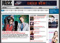 Hot Press Magazine's website