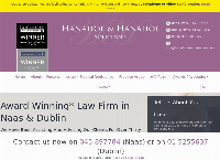 Hanahoe & Hanahoe Solicitors's website