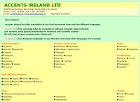 ACCENTS IRELAND LIMITED