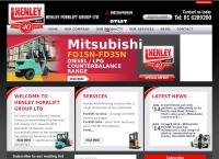 Henley Forklift Group Ltd's website