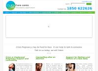 Cura Cares CORK's website