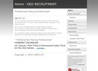 Q.E.D. RECRUITMENT LIMITED