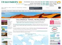 Trailfinders Dublin Travel Centre's website
