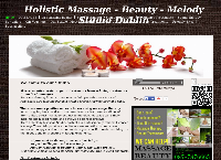 A Massage and Beauty Studio in Dublin's website