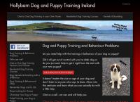 Hollybarn Dog & Puppy Training In Ireland's website