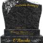 Uploaded by visitor on 25/02/2016 - cross-and-flower-o-rourke Headstone/Gravestones/Memorials
