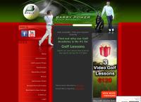 Barry Power Golf Academy's website