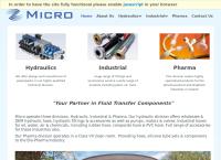 Micro Hydraulics's website