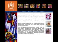 Corrib Catering's website