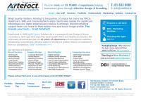 ARTEFACT LIMITED's website
