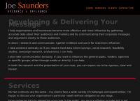 Joe Saunders Evidence & Influence