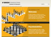 O Brien Consulting's website