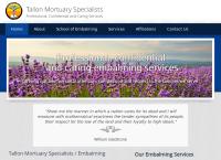 Tallon Mortuary Specialists's website