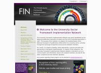 The University Sector Framework Implementation Network
