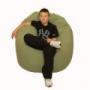 large bean bag green