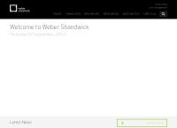 Weber Shandwick Ltd's website