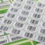 Barcode labels with sequential numbering