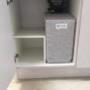 An under the sink water softener installation