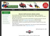 S & M Lawnmowers's website