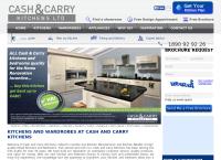 Cash and Carry Kitchens's website
