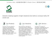 R.f. Clarke Ltd's website