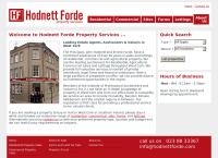 HODNETT FORDE PROPERTY SERVICES's website