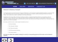 Hennessy Transport Ltd's website
