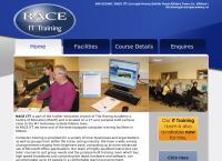 R.a.c.e. IT Training's website
