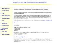Social Welfare Appeals Office