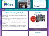 KIMMAGE PARTY SHOP's website