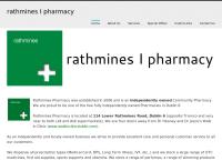 rathmines pharmacy's website