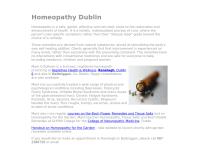 Homeopath Dublin Mark o Sullivan