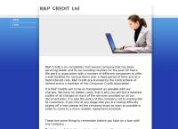 R. & P. CREDIT LIMITED