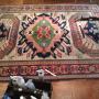 expensive rug during cleaning