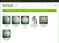 Second Hit Golf Balls's website