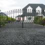 High Quality 20mm Solid Steel Gate With Rings