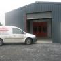 Company van & spray booth