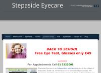 STEPASIDE EYECARE's website