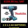 Makita 18v Cordless Drills!